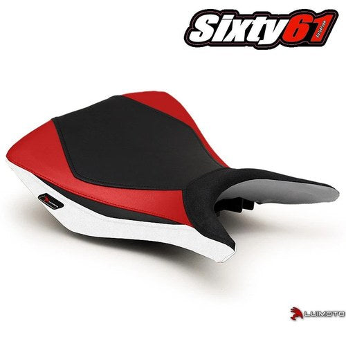 Yamaha R3 Seat Cover 2015-2023 2024 2025 Tec-Grip Luimoto Black Red White Front