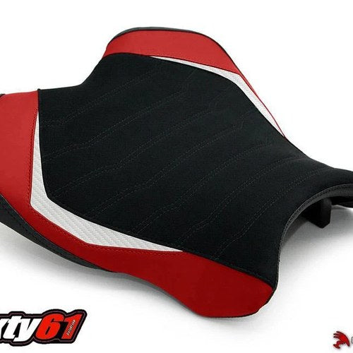 Yamaha R1 Seat Covers 2015-2024 2025 2026 Black Red White Luimoto Front Suede