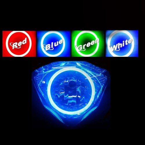 Suzuki Boulevard M109 Headlight Halo Angel Eyes LED Plasma Cob Ring Light single
