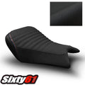 BMW S1000RR Seat Cover 2015 2016 2017 2018 Luimoto Race Tec-Grip Black Front