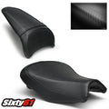 Kawasaki Ninja 650 Z650 Seat Covers 2017-2023 2024 2025 Luimoto Black Front Rear