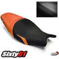 Kawasaki ER6F ER6N Ninja 650R 2005-2007 2008 Seat Cover Luimoto Orange Black