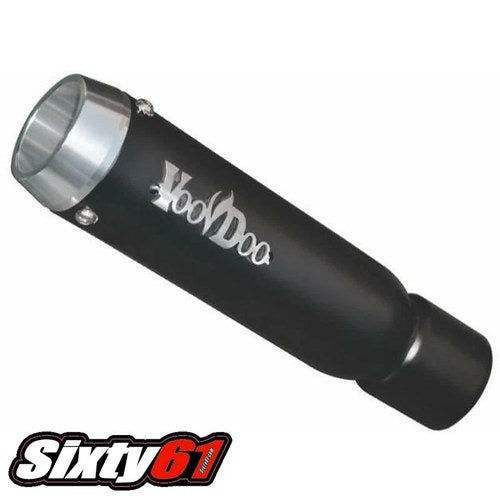 Voodoo Exhaust Suzuki Gsxr 1000 2012-2014 2015 2016 Mini Meg Shorty Black Steel