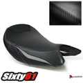 Suzuki Gsxs 1000 Seat Cover 2015-2020 Luimoto Front Suzuki Black Gray Carbon
