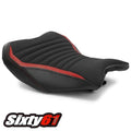 Kawasaki Z900 Seat Cover 2017 2018 2019 Luimoto Front Red Black Carbon