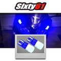 Motorcycle Blue LED Side Marker Light Parking Bulbs for Kawasaki Suzuki Yamaha