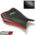 Honda CBR1000RR Seat Cover 2008-2010 2011 Luimoto Front Red Tribal Flight Black