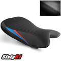 BMW S1000RR Seat Cover 2019-2025 2026 Luimoto Front Motorsports Black Red Blue