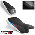BMW S1000RR Seat Covers 2019-2025 Luimoto Front Rear Motorsports White Black Red