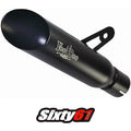 Voodoo Exhaust Yamaha R1 2015 2016 2017 2018 2019 2020 Shorty Black