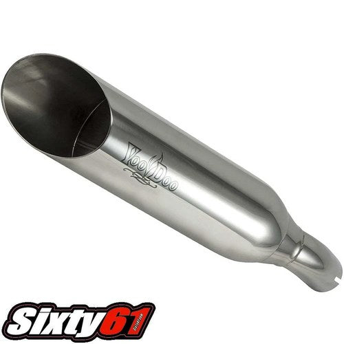 Voodoo Exhaust Yamaha R3 2015-2018 2019 2020 2021 2022 2023 2024 Shorty Polished