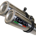 Gpr Exhaust Honda VTR1000F Firestorm 1997-2007 Pair Homolog Slip-On M3 Inox