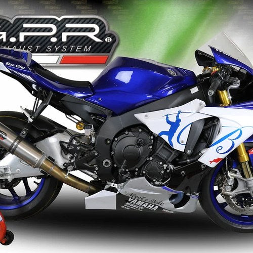 Gpr Exhaust Yamaha Yzf R1 M 2017 2018 2019 2020 Racing Slip-On M3 Inox