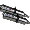 Gpr Exhaust Royal E. Continental 650 2019-2020 Double Homolog Slip-On SatInox