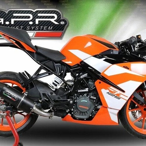Gpr Exhaust KTM RC 125 2017-2020 Racing Slip-On Furore Nero