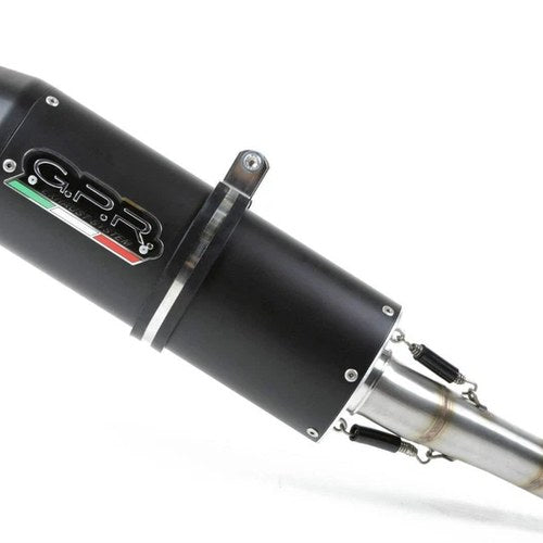 Gpr Exhaust Kawasaki ZX6R 2009-2024 Slip-On Furore Nero, DB Killer, Link Pipe