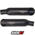 Voodoo Hayabusa Exhaust 2008-2016 2017 2018 2019 2020 Suzuki Slip On Dual Black