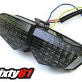 Yamaha R6S Tail Light LED 2003-2009 Integrated Turn Signal Brake Smoke 06 07 08