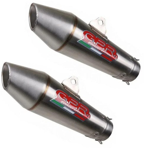 Moto Guzzi V7 (I-II)-ST-SP 2012-2016 Gpr Exhaust Pair Slip-On Vintacone Homologa
