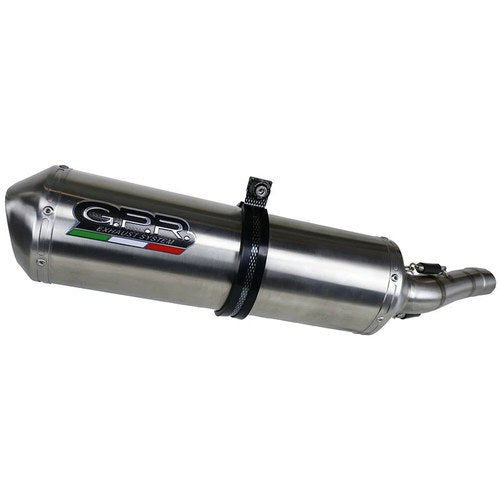 Gpr Exhaust Royal E. Classic / Bullet Efi 500 2017-2020 Homol Slip-On SatInox