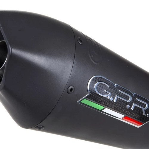 Gpr Exhaust Ducati Multistrada 950 2017-2019 Homolog Slip-On GP Black Titanium