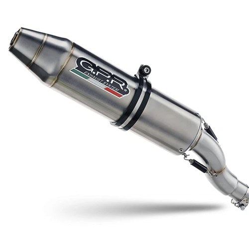 Kawasaki Ninja 250R 2007-2012 2013 2014 Exhaust Gpr Racing Slip-On Deeptone Inox