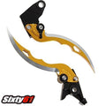 Hayabusa Levers 2008-2016 2017 2018 2019 2020 Suzuki Gold Brake Clutch Blade Set
