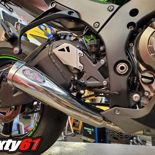 Voodoo Exhaust Kawasaki ZX10R 2016 2017 2018 2019 2020 Mojo Polished ZX 10R