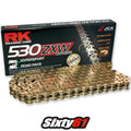 Gsxr 1000 2001-16 Gold RK Chain Gxw 150 Link-530 XW-Ring for Extended Swingarm