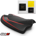 Ducati Streetfighter V4 Seat Cover with gel 2020-2024 Luimoto Front Black Red