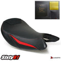 Suzuki Gsxs 1000 Seat Cover with Gel 2015-2020 Luimoto Front Red Black Carbon