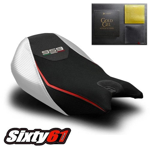 Ducati Panigale 959 Seat Cover with Gel Pad 2016-2019 Veloce Luimoto Tec-Grip