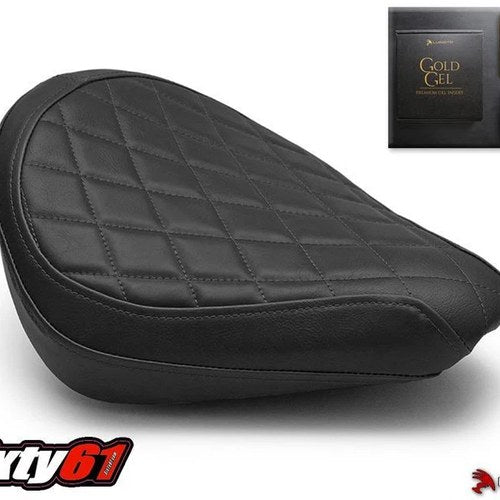 Honda Rebel 300 500 Seat Cover 2017-2022 2023 2024 Black Luimoto with Gel Front