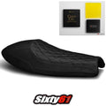 Triumph Thruxton Seat Cover with Gel 2016-2019 2020 2021 2022 2023 Luimoto Black
