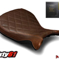 BMW RNineT R NineT Pure Racer Seat Cover with Gel 2014-2022 Luimoto Dark Brown