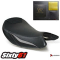 Suzuki Gsxs 1000 Seat Cover with Gel 2015-2020 Luimoto Front Gray Black Carbon