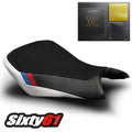 BMW S1000RR Seat Covers with Gel 2015 2016 2017 2018 Luimoto Motorsports Black