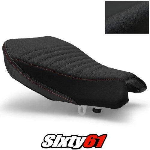 Suzuki Gsxr 1000 Seat Cover 2017-2021 2022 2023 2024 Luimoto Red Tec-Grip Suede