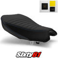 Suzuki Gsxr 1000 Seat Cover and Gel 2017-2023 2024 Luimoto Blue Tec-Grip Suede