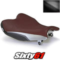 Gsxr 1000 Seat Cover 2009-2014 2015 2016 Suzuki Front Burgundy Luimoto Carbon