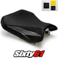 Suzuki Gsxr 600 750 Seat Cover with Gel 2011-2024 2025 2026 Black Luimoto Carbon