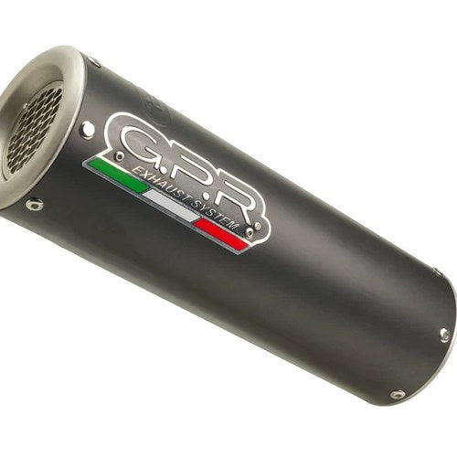 Gpr Exhaust Yamaha Tracer 700 2017-2019 e4 M3 Black Titanium DB Killer Full Sys