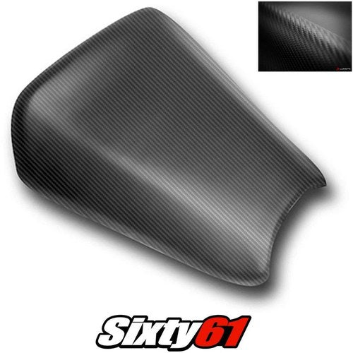 Honda CBR600F4i Seat Cover 2001 2002 2003 Front Black Luimoto Carbon Fiber