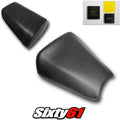 Honda CBR600F4i Seat Covers and Gel 2001 2002 2003 Black Luimoto Carbon Fiber