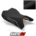 Kawasaki Ninja 1000 Seat Cover 2011-2014 2015 2016 Front Black Luimoto Carbon