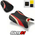 Suzuki Gsxr 600 750 Seat Covers and Gel 2006 2007 Black Red Luimoto Carbon