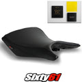 Yamaha R25 Seat Cover and Gel 2014-2018 2019 2020 Black Luimoto Tec-Grip Carbon