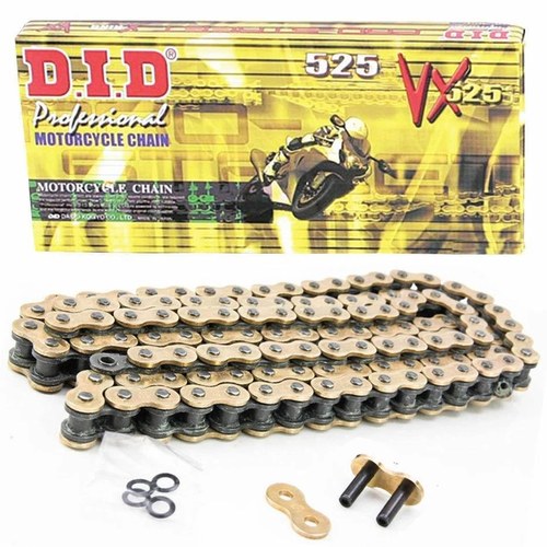 R1 Gold Chain 2015-2023 Did 114 link-525 X-Ring VX-Series Pro-Street Yamaha