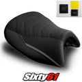 BMW K1600GT Seat Cover and Gel 2010-2024 2025 2026 Black Luimoto Tec-Grip Suede
