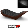 Husqvarna Svartpilen 701 Seat Cover 2018-2023 Vintage Dark Brown Luimoto Suede